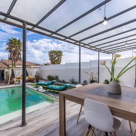Avec Piscine Au Calme 6 Personnes Вилла *
