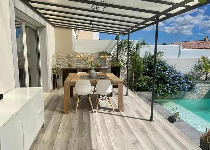 Villa Avec Piscine Au Calme 6 Personnes